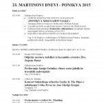 MARTINOVI DNEVI 2015
