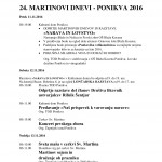 VABILO NA 24. MARTINOVE DNEVE - PONIKVA 2016