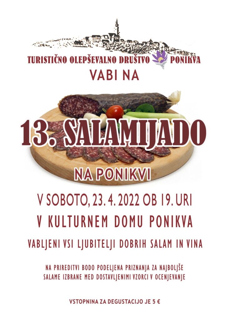 13. salamijada na Ponikvi